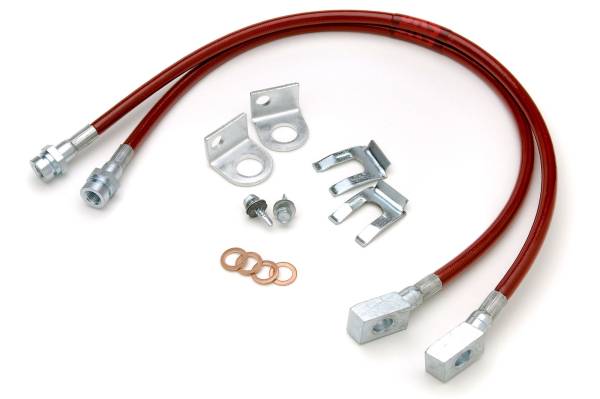 JKS Manufacturing - HD Extended Brake Line 1987-1995 Jeep Wrangler YJ JKS Manufacturing