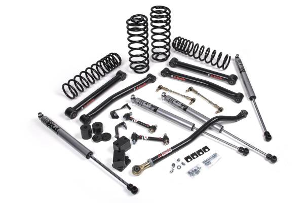 JKS Manufacturing - 21-24 Jeep Wrangler JL 4xe 4 Door 2 Inch J-Konnect Suspension Lift Kit w/ Fox 2.0 Adv Series Shocks JSPEC