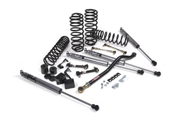 JKS Manufacturing - 21-24 Jeep Wrangler JL 4xe 4 Door 2 Inch J-Venture Suspension Lift Kit Fox 2.0 Adv Series Shocks JSPEC