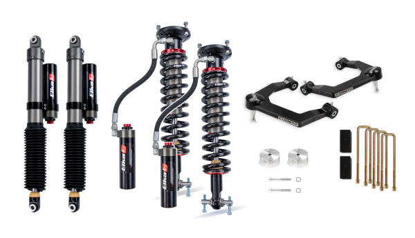 Cognito Motorsports Truck - Cognito 3-Inch Elite Leveling Lift Kit With Elka 2.5 Shocks For 19-22 Silverado/ Sierra 1500 2WD/4WD