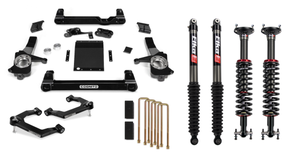 Cognito Motorsports Truck - Cognito 6-Inch Performance Lift Kit with Elka 2.0 IFP Shocks For 19-22 Silverado/Sierra 1500 2WD/ 4WD, including AT4, and Trail Boss