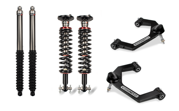 Cognito Motorsports Truck - Cognito 2.5-inch Performance Leveling Kit with Elka 2.0 IFP shocks for 15-23Ford F-150 4WD