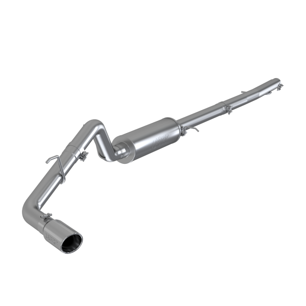 MBRP - 3 Inch Cat Back Exhaust System Single Side Exit Aluminized Steel For 19-23 Ford Ranger EcoBoost 2.3L MBRP