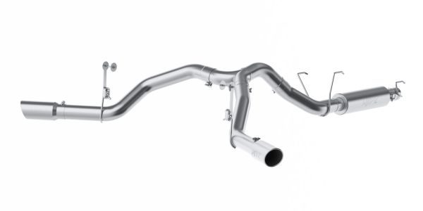 MBRP - 4 Inch Cat Back Exhaust System For 14-Up RAM 2500 6.4L Dual Split Side Exit Aluminized Steel MBRP