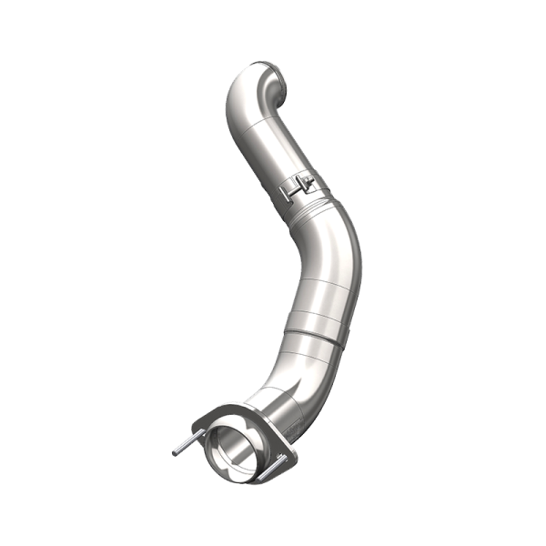 MBRP - 4 Inch Turbo Down Pipe For 11-15 Ford 6.7L Powerstroke T409 Stainless Steel EO Num. D-763-1 MBRP