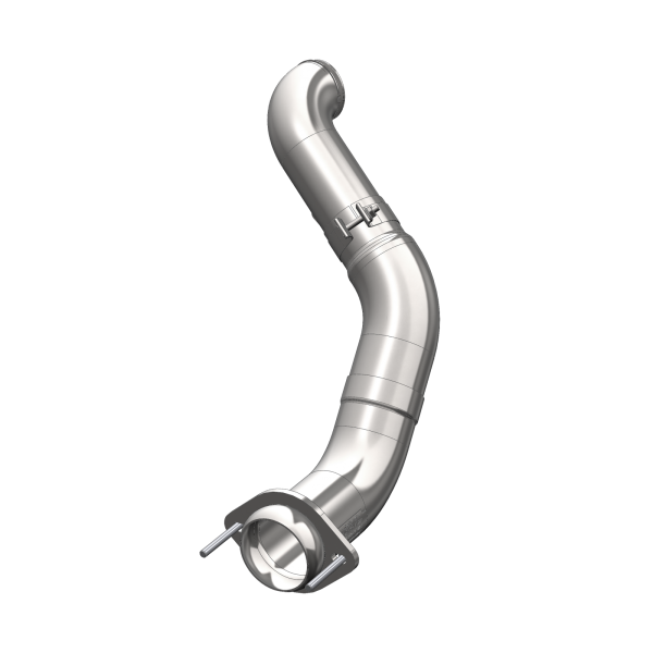 MBRP - 4 Inch Turbo Down Pipe For 11-15 Ford 6.7L Powerstroke Aluminized Steel EO Num. D-763-1 MBRP