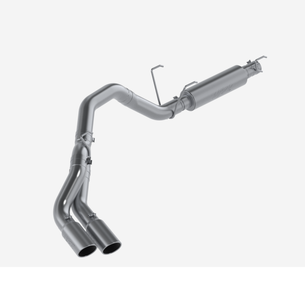 MBRP - 4 Inch Cat Back Exhaust System For 14-Up RAM 2500/3500 6.4L Single Side Dual Outlet Aluminized Steel MBRP