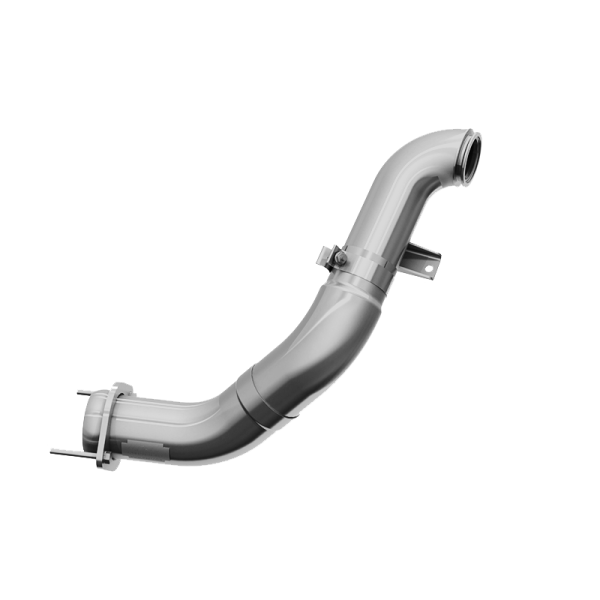 MBRP - 4 Inch Turbo Down Pipe Aluminized Steel For 11-15 Ford 6.7L Powerstroke MBRP