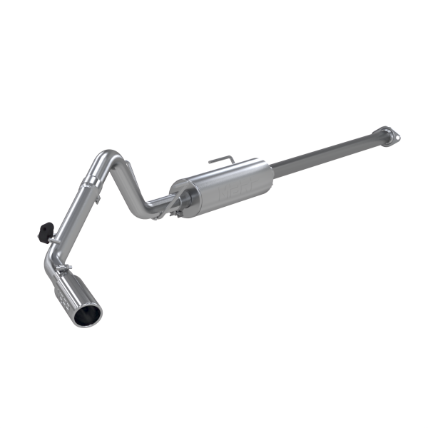 MBRP - Cat Back Exhaust System Single Side Aluminized Steel For 05-15 Toyota Tacoma 4.0L Extended Cab/Crew Cab MBRP