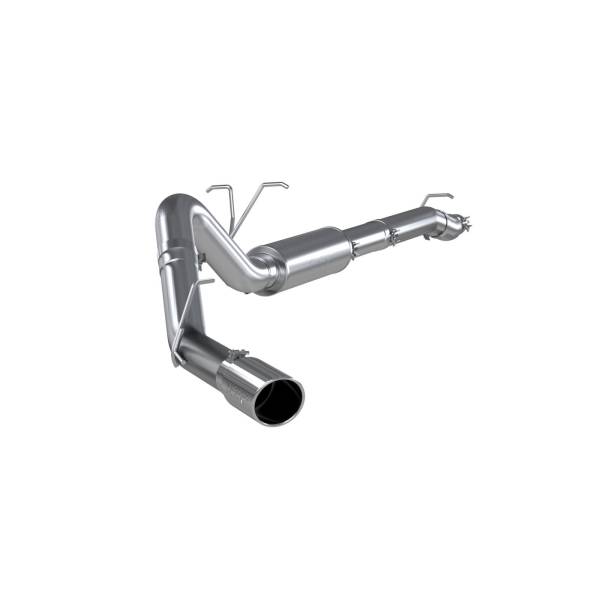 MBRP - 4 Inch Resonator Back Exhaust System Single Side Exit T409 Stainless Steel For 11-16 Ford F-250/350 MBRP