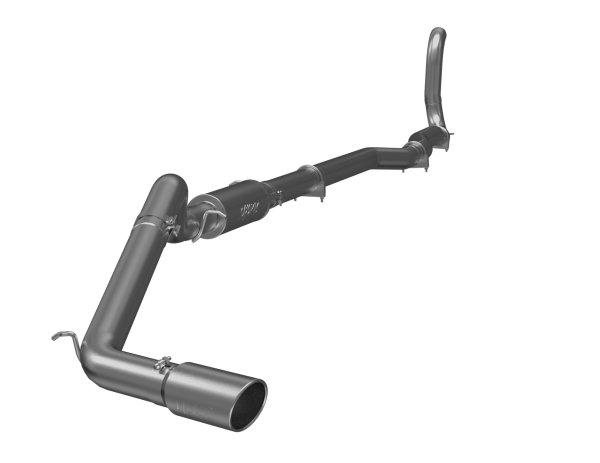 MBRP - 4 Inch Turbo Back Single Side Exit Exhaust T409 Stainless Steel For 88-93 Dodge Ram D250/D350 Cummins 4WD only MBRP