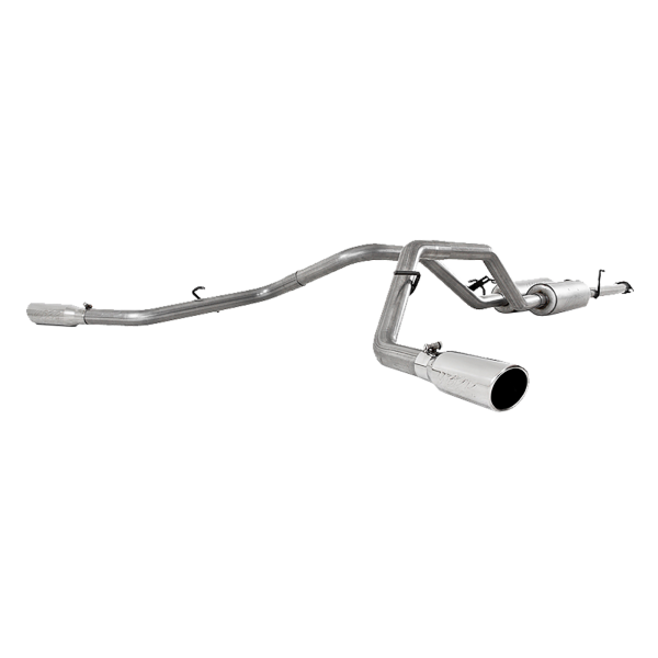 MBRP - Cat Back Exhaust System Dual Split Side T409 Stainless Steel For 09-21 Toyota Tundra MBRP