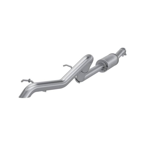 MBRP - Jeep JK Off-Road Tail Pipe Muffler Before Axle T409 Stainless Steel For 07-11 Wrangler JK 3.8L V6 2/4 Door MBRP