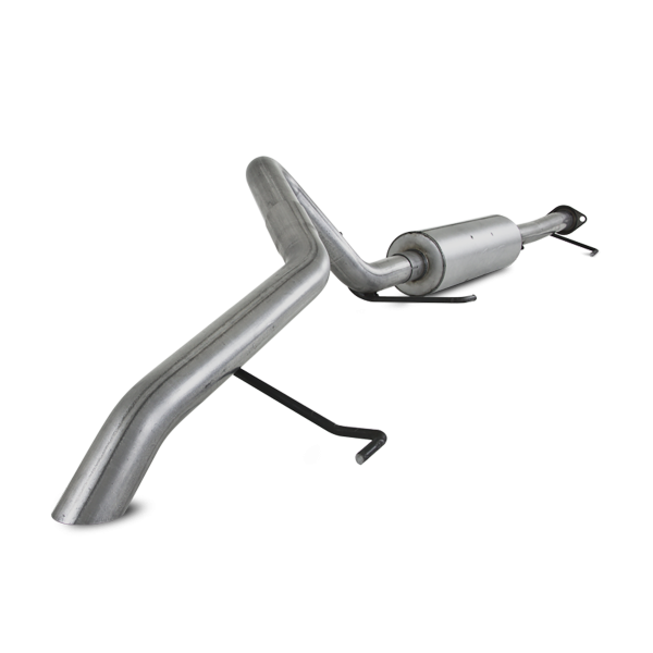 MBRP - Cat Back Exhaust System Single Rear Exit Off-Road Tail No Tip For 07-14 Toyota FJ 4.0L V6 Aluminized Steel MBRP