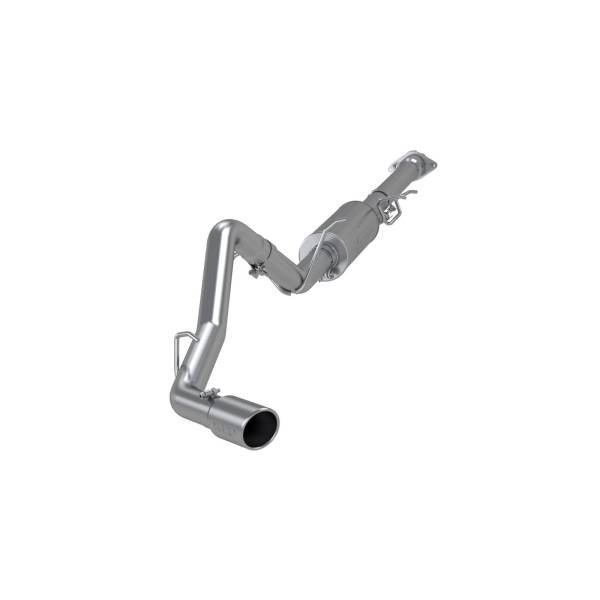 MBRP - 3 Inch Cat Back Exhaust System Single Side Aluminized Steel For 07-10 Silverado/Sierra 1500 Denali MBRP