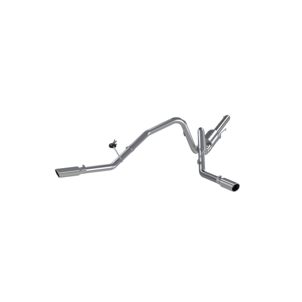 MBRP - 3 Inch Cat Back Exhaust System Dual Split Side Aluminized Steel For 04-08 Ford F-150 MBRP