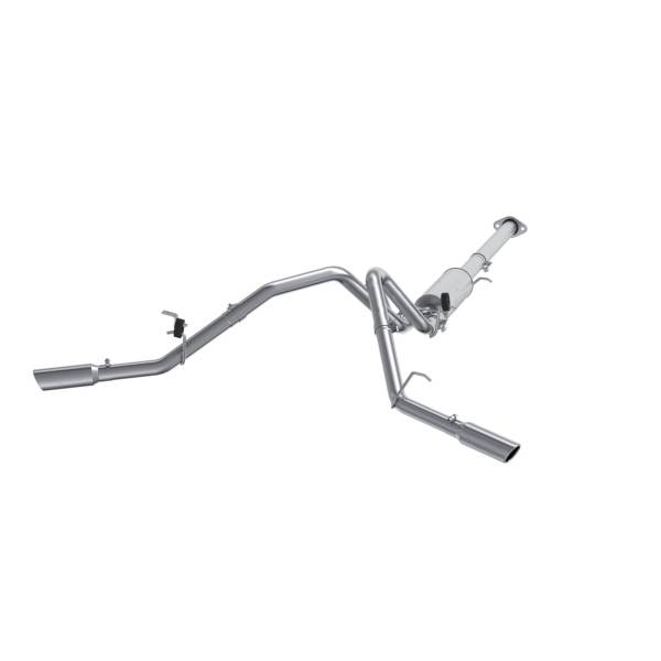 MBRP - 3 Inch Cat Back Exhaust System Dual Split Side Aluminized Steel For 07-08 Silverado/Sierra 1500 Next Gen MBRP