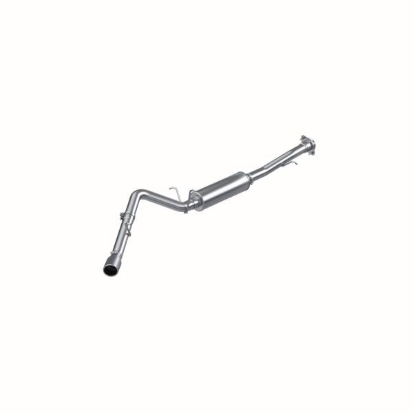 MBRP - 3 Inch Cat Back Exhaust System Single Side Aluminized Steel For 07-10 Escalade/Yukon Denali, 6.2L MBRP