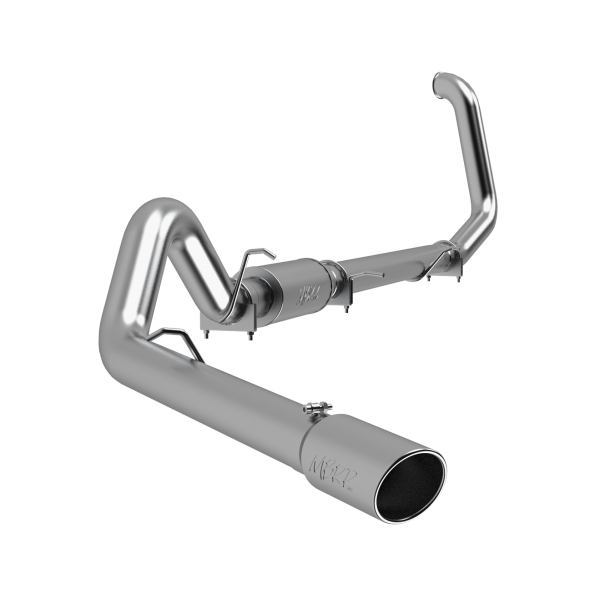 MBRP - 4 Inch Turbo Back Single Side Exit Aluminized Steel For 99-03 Ford Excursion 7.3L MBRP