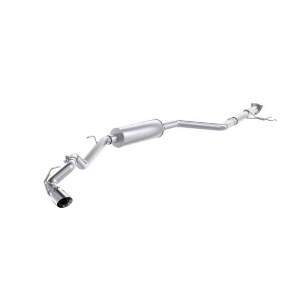 MBRP - 2.5 inch Cat-Back Single Side 17-20 Honda Ridgeline Aluminized Steel MBRP