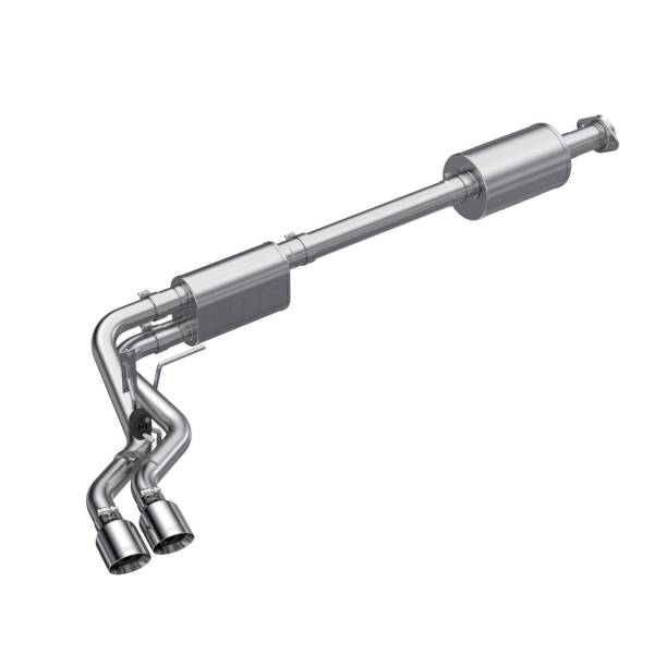 MBRP - 3 inch Cat-Back 2.5 inch Pre-Axle (Street Profile) 21-Up F-150 T304 Stainless Steel MBRP