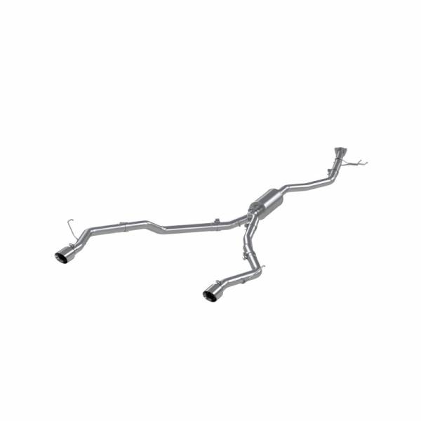 MBRP - Aluminized Steel 2.5 Inch Cat-Back Dual Split Rear Exit 2021-Up Honda Ridgeline 3.5L MBRP