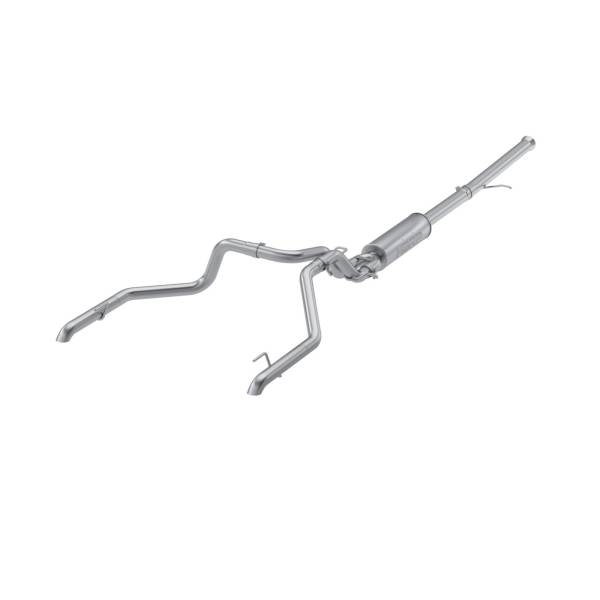 MBRP - 2022-2023 Chevrolet/GMC 1500 Silverado/Sierra ZR2/ ATX4 6.2L Armor Pro T304 Stainless Steel 3 Inch Cat-Back 2.5 Inch Dual Rear Turn Down MBRP