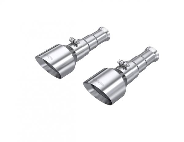 MBRP - 2009-2018 Ram 1500 and 2019-Up Ram 1500 5.7L Hemi Exhaust Tips, Armor Pro 5 Inch OD Dual Wall Angle Cut. Sold In Pairs MBRP