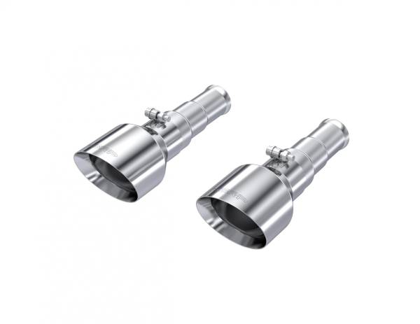 MBRP - 2019-Up Ram 1500 5.7L Hemi Exhaust Tips, Armor Pro 5 Inch OD Dual Wall Angle Cut, Sold In Pairs MBRP