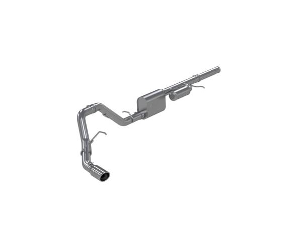 MBRP - 2021-Up Chevrolet/ GMC Tahoe/ Yukon Suburban/ Yukon XL 5.3L Armor Lite Aluminized Steel 3 Inch Cat-Back Exhaust System Kit MBRP