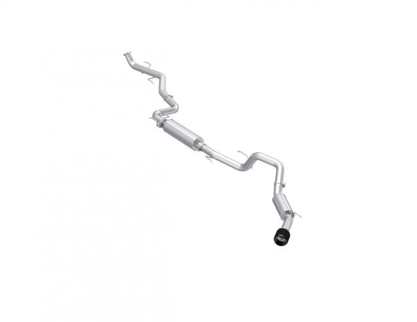 MBRP - 2024-Up Toyota Tacoma 2.4L Armor Pro 3 Inch Cat-Back Exhaust System with Carbon Fiber Tip MBRP