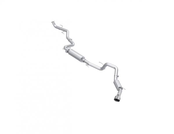 MBRP - 2024-Up Toyota Tacoma 2.4L Armor Pro 3 Inch Cat-Back Exhaust System with Polished Tip MBRP