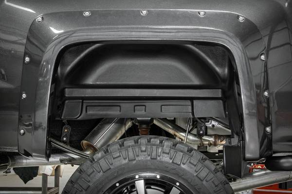 Rough Country - Chevrolet Rear Wheel Well Liners 15-19 Silverado 2500HD/3500HD Rough Country