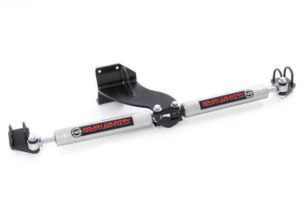 Rough Country - Dodge Dual Steering Stabilizer 14-20 RAM 2500/3500 Rough Country