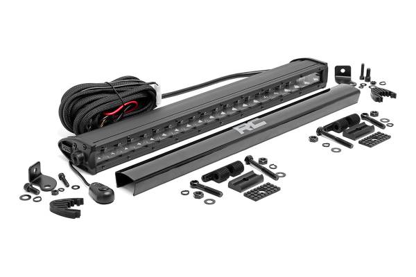 Rough Country - 20 Inch CREE LED Light Bar Single Row Black Series Rough Country