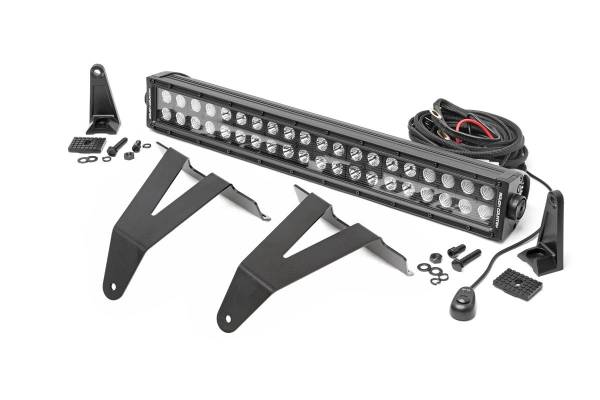 Rough Country - Dodge 20 Inch LED Bumper Kit Black Series 19-20 RAM 1500 Rough Country