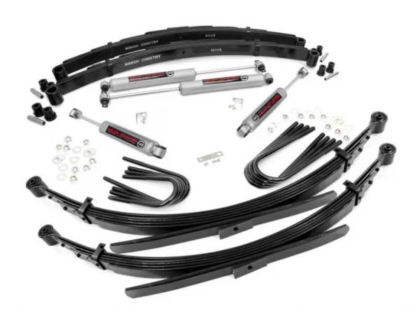 Rough Country - 4 Inch Suspension Lift System 70-72 Jimmy 69-72 C10/K10/C20/K20/K5 Blazer/C15/K15 Rough Country