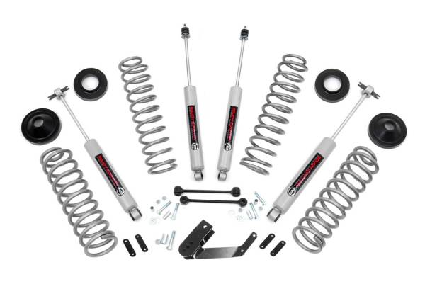 Rough Country - 3.25 Inch Jeep Suspension Lift Kit 07-18 Wrangler JK Rough Country