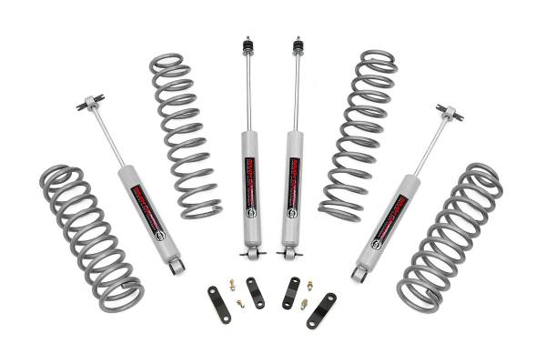 Rough Country - 2.5 Inch Jeep Suspension Lift Kit 07-18 Wrangler JK Unlimited