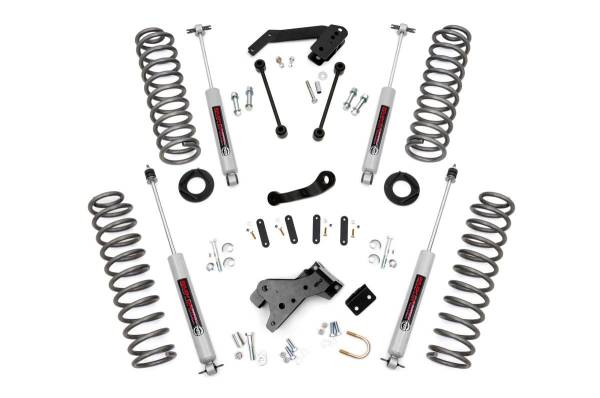 Rough Country - 4 Inch Jeep Suspension Lift Kit Premium N3 Shocks 07-18 Wrangler JK Rough Country