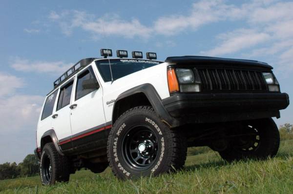 Rough Country - 3 Inch Jeep Suspension Lift Kit N3 Shocks 84-01 Cherokee XJ Rough Country