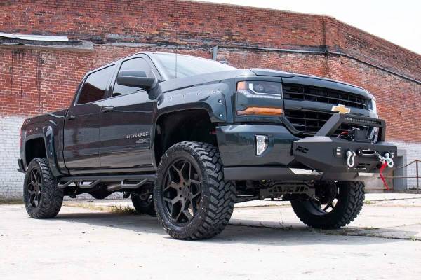 Rough Country - 7.5 Inch Suspension Lift Kit Vertex Coilovers & Vertex Adjustable Shocks 07-13 Silverado/Sierra 1500