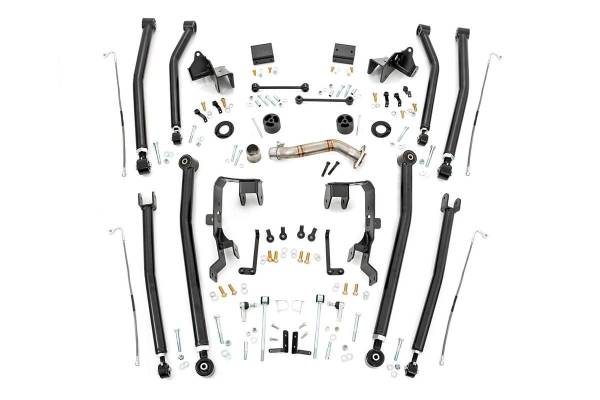 Rough Country - 4 Inch Jeep Long Arm Upgrade Kit 07-18 Wrangler JK Rough Country