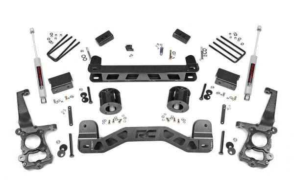 Rough Country - 4 Inch Suspension Lift Kit 15-20 F-150 2WD Rough Country