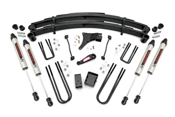 Rough Country - 6 Inch Suspension Lift Kit V2 Monotube Shocks 99 Ford F-250 /F-350 Super Duty Rough Country