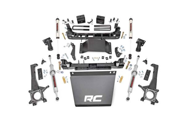 Rough Country - 6 Inch Toyota Suspension Lift Kit w/N3 Struts & V2 Shocks 16-20 Tacoma 4WD/2WD Rough Country