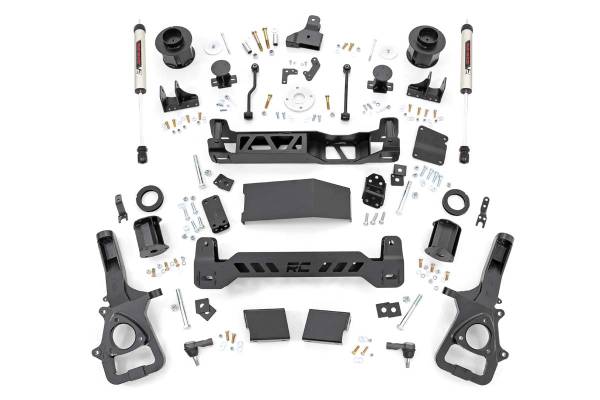 Rough Country - 6 Inch RAM Suspension Lift Kit w/V2 Shocks 19-23 RAM 1500 4WD Rough Country