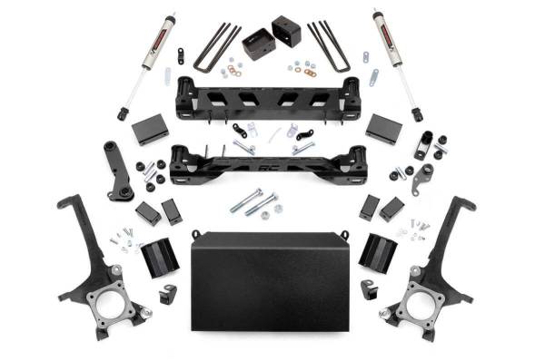 Rough Country - 6 Inch Toyota Suspension Lift Kit w/V2 Shocks 07-15 Tundra Rough Country