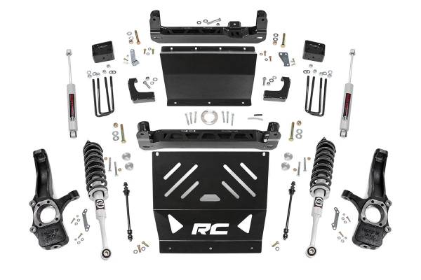 Rough Country - 4 Inch Suspension Lift Kit Lifted Struts 15-22 Canyon/Colorado 2WD/4WD Rough Country