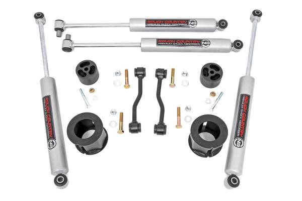 Rough Country - 2.5 Inch Jeep Suspension Lift Kit w/N3 Shocks 20-UP Gladiator Rough Country